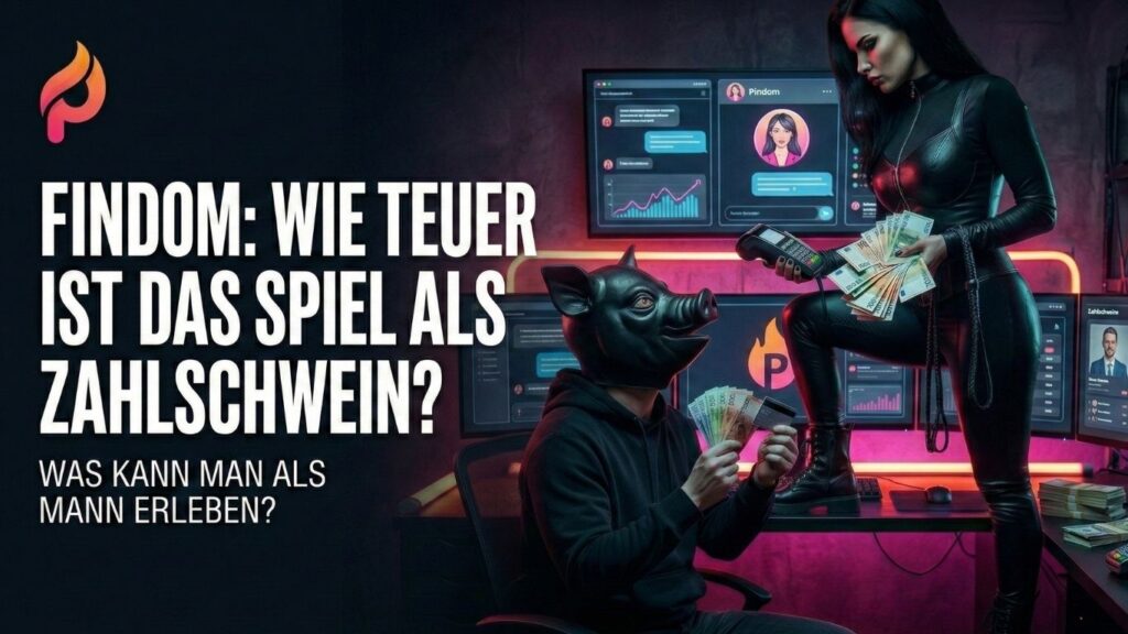 Findom – Wie teuer ist das Spiel als Zahlschwein und was kann man als Mann erleben?